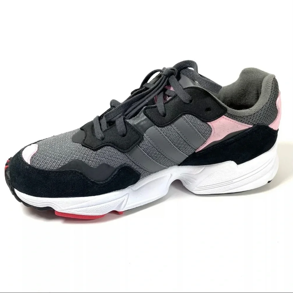 Adidas‎ Yung-96 J Men’s Sneakers Gray Black Pink